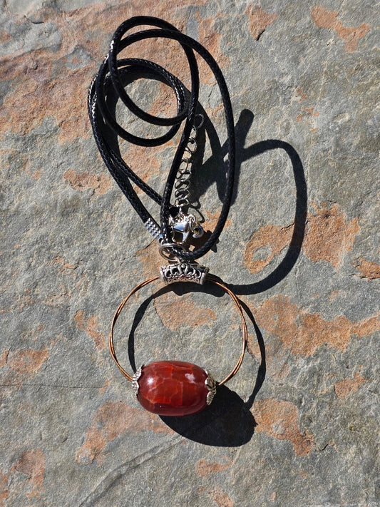 Guitar String Pendant Necklace