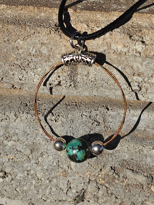 Guitar String Pendant Necklace